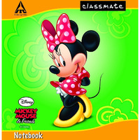 Classmate Notebook - Soft Cover, 172 Pages, 190x155mm, Single Line - Pack of 12