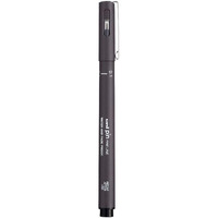 Uniball PIN-200 0.1 mm Fineliner Drawing Pen | Water & Fade Proof Pigment Ink | Ideal For Technical Drawing, Mandala, Calligraphy, Sketching, Doodle Drawing & DIY Crafts | Dark Grey, Pack of 1