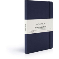 myPAPERCLIP Limited Edition Notebook | Hand Drawn Paper Back | Notebook For Gifting | 192 (176 Checked + 16 Perforated) Pages, A5, 100 GSM, Imperial, Pack of 1