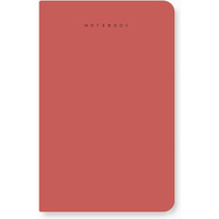 FACTOR NOTES A5 Notebook: 90 GSM | Ruled | 160 Pages (Redwood)