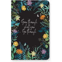 FACTOR NOTES A5 Notebook: Ruled | 90 GSM | 160 Pages (Night Garden)