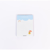 FACTOR NOTES Tear-off Notepads:A6 Sized|90 Sheets|90 GSM(Beautiful Day Notes)