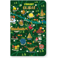 FACTOR NOTES A5 Notebook: Ruled | 90 GSM | 160 Pages(Vibrant Gujarat)