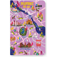 FACTOR NOTES A5 Notebook: Ruled | 90 GSM | 160 Pages(Mumbai Meri Jaan)
