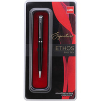 Cello Signature Ethos Ball Pen | Blue Ink | 1 Ball Pen | Twist Mechanism | Smooth Writing | Premium Metal Pen for Gift | Corporate Gift | New Year Gift