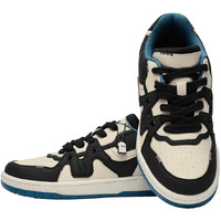 The Souled Store Originals Urban Blaze : Court Blue Men and Boys Lace Up Low Top Sneakers