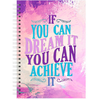 LAURET BLANC Daily Planner and Organizer, Affirmation and Gratitude Journal- A5, 80 GSM, 160 Pages. Plan for 80 Days.