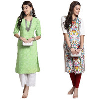 7Threads Women's Crepe Printed Straight Kurta for Women_Kurti-432-444-XXL