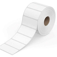 True-Ally 50x25 Chromo Barcode Label Sticker - 2 x 1 inches - 50mm x 25mm - 1000 Labels Per Roll - Self Adhesive Sticker for Printing Barcoding(Ribbon Required) (1 Roll per Pack (1000 Labels))