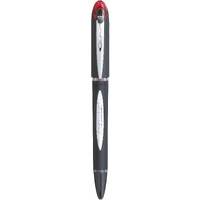 UNI-BALL Jetstream SX-210 1.0mm Roller Ball Pen | Extremely Quick Drying Ink | Waterproof Pigment Ink | Smooth Long Lasting Smudge Free Ink | School and Office stationery | Red Ink, Pack of 1