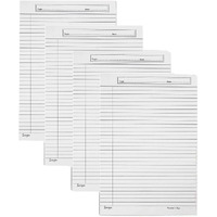 SNOW CRAFTS A4 Size One Side Ruled 70 GSM Sheets for Project/Assignment/Practical/Homework (Pack OF 60 Sheets)