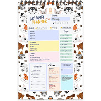 ESCAPER Animals Theme Daily Planner : Stay Organized and Inspired with A5-Sized (80 Days Plan) Planner - Perfect for Kids, Students & Creatives