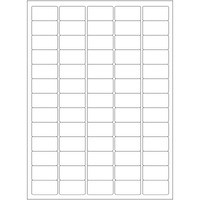 True-Ally A4 Size White Self Adhesive Label/Sticker for Printer (Inkjet/Copier/Laser) - 65 Sticker Per Sheet - 40 Sheets Pack (A4ST65-40 Sheets)