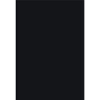 Snow Crafts A4-Size Coloured Crafts Sheets 120-180 GSM (Pack of 20 Sheets) (Black)