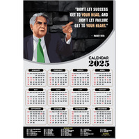 ESCAPER Ratan Tata Motivational Wall Calendar 2025 & Inspirational Quotes (12 x 18), Famous Quotes Wall Calendar 2025, Wall Calendar 2025 for Room Decoration, Wall Art