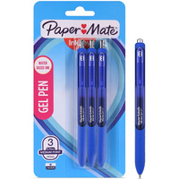 Paper Mate InkJoy Gel Pens - 3 Pens Blister - Blue