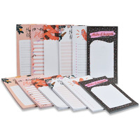 COI to Do List Notepad - Paper Stationery, Daily Checklist, Goals, Reminders, Notes, Motivational Organizer (50 Sheets Each) - Set of 12 Pads