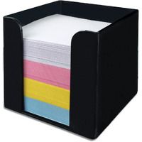Flybuy Memo Pad Cube with Pack of 1000 Multicolor Paper Sheets Ideal for Home and Offices (Size:3.75'' X 3.75'')