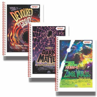 Anupam NASA 1 Subject Notebook A4, 70 GSM, 125 Sheets (250 Pages) College Ruled Spiral Subject Notebook for Work, School Supplies, Home & Office, Writing Journal (Pack of 3)