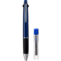 uni-ball Jetstream MSXES-1000 0.7mm 4 Color multifunctional Ball Point Pen With 0.5mm Mechanical Pencil & 0.5 HB Lead | Black, Blue, Red & Green Ink, Pack of 1 (Color & Design May Vary)