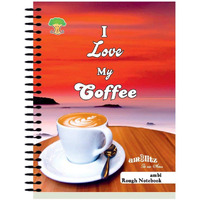 Amblitz Rough Spiral Notebook 400 Page; Single Line - Pack of 2