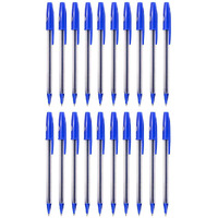 uni-ball SAR 0.7mm Ball Pen | Blue Ink, Pack of 20