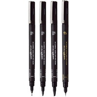uni-ball PIN-200 CS1,CS2,CS3 & BR-50EF Calligraphy Pen Set | Black Ink | Pack Of 4