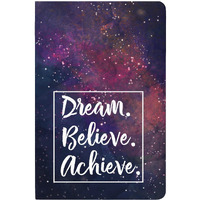 LAURET BLANC Daily Planner Undated, Schedule Your Day, Manage To-Do List, Wellness Tracker, Plan for 80 Days, Paperback. (Dream Believe Achieve)