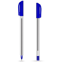 WIN Tick Ball Pens | 60 Blue Ink Pens | 0.7 mm Tip | Comfortable Grip to Hold | Pens for Students | Smooth Writing | Ideal for School, Office & Business Use | Stick Pens Set