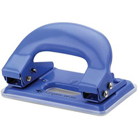 Kangaro Desk Essentials DP-280 2 Hole Metal Classic Mini Paper Punch | Removable Chip Tray | 11 Sheets Capacity | Office Essentials | Pack of 1 | Color May Vary