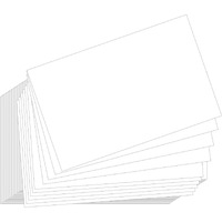 IMPRINT Blank Card Paper Business Cards | Blank cards for Home & Office use | 2x3.5 Inch | White | 50 Cards