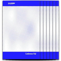 Tycoon Conference Pad | 30 pages | Ruled | Optic white paper | 8.5x5 inches | Pack of 25