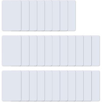 FEDUS Blank PVC Cards (Not For Inkjet Printers)(Each Pack Of 25 Cards)