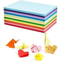 Eclet 40 pcs Color A4 Medium Size Sheets (10 Sheets Each Color) Art and Craft Paper Double Sided Colored set 21