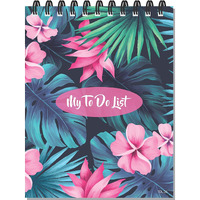 ESCAPER Green Floral Themed Activity To-Do List Planner that Sparks Organization and Encourages Productivity