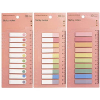 IMPRINT Sticky Note Tabs Markers Sticky Index Tabs 30 Colors | Memo Stickers Writable and Repositionable | File Tabs Flags 600 Tabs | Soothing Morandi Colors