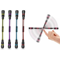 SHOPVILLA 4Set Spinning Pen Rolling Finger Rotating Pen Gaming Trick Pen Mod, Stress Releasing Brain Training Toys for Kids Adults Student Office Supplies, 4 Pieces pen mod