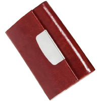 OFIXO Premium Metal (1143) Stylish Executive Credit/Debit/ATM/ID/Visiting Super Sleek, Sturdy || 6 Card Holder 9.5cm X 6.7cm X 1.3cm|| for Men's & Women's