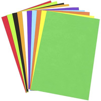 Eclet A4 100 Coloured Sheets (10 Sheets each color) Copy Printing/Art and Craft Paper Double Sided Coloured Office Stationery Children's Day Gift, Birthday Gift, Party Favors,christmas decor etc
