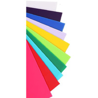 Eclet A4 100 Coloured Sheets (10 Sheets each color) Copy Printing/Art and Craft Paper Double Sided Coloured Office Stationery Children's Day Gift, Birthday Gift, Party Favors,christmas decor etc