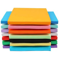 Eclet A4 100 Coloured Sheets (10 Sheets each color) Copy Printing/Art and Craft Paper Double Sided Coloured Office Stationery Children's Day Gift, Birthday Gift, Party Favors,christmas decor etc