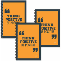 ESCAPER Stay Wild Motivational Diary (A5 Size - Ruled 160 Pages) (Think Positive)