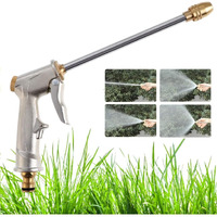 Finaxo Metal copper High Pressure Water Hose Nozzle Sprayer Gun,Garden Hose Nozzle, Head Fits all 3/4Garden Hose Thread,for Washing Cars, Lawn,Watering Plants, Outdoor Fun & Showering Pets,Cleaning