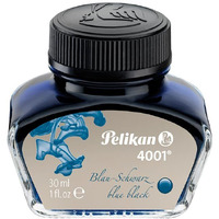 Pelikan 4001 Fountain Pen Ink Bottle - 30ml (Blue Black)