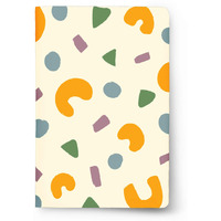 FACTOR NOTES 100 GSM A5 Notebook: Dot Grid | 144 Pages (The Beige Abstract)