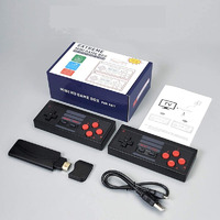 GSH Plug and Play Wireless HD 1080p TV Video Game for Kids (8 Bit Retro Built-in Games) for up to 2 Players HDMI Game Stick Dongle (Multicolor)