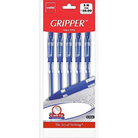 Cello Gripper-1 Ball Pen, Blue - Pack of 5