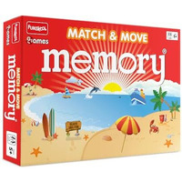 Funskool Memory Match&Move For 5+ years,Multicolor