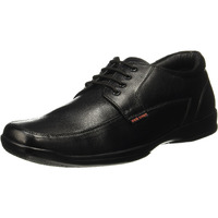 Red Chief Derby Lace Up | Men s Formal Shoes for Office | Black | PU Sole