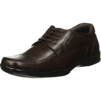 Red Chief Formal Derby Shoes for Men Brown
